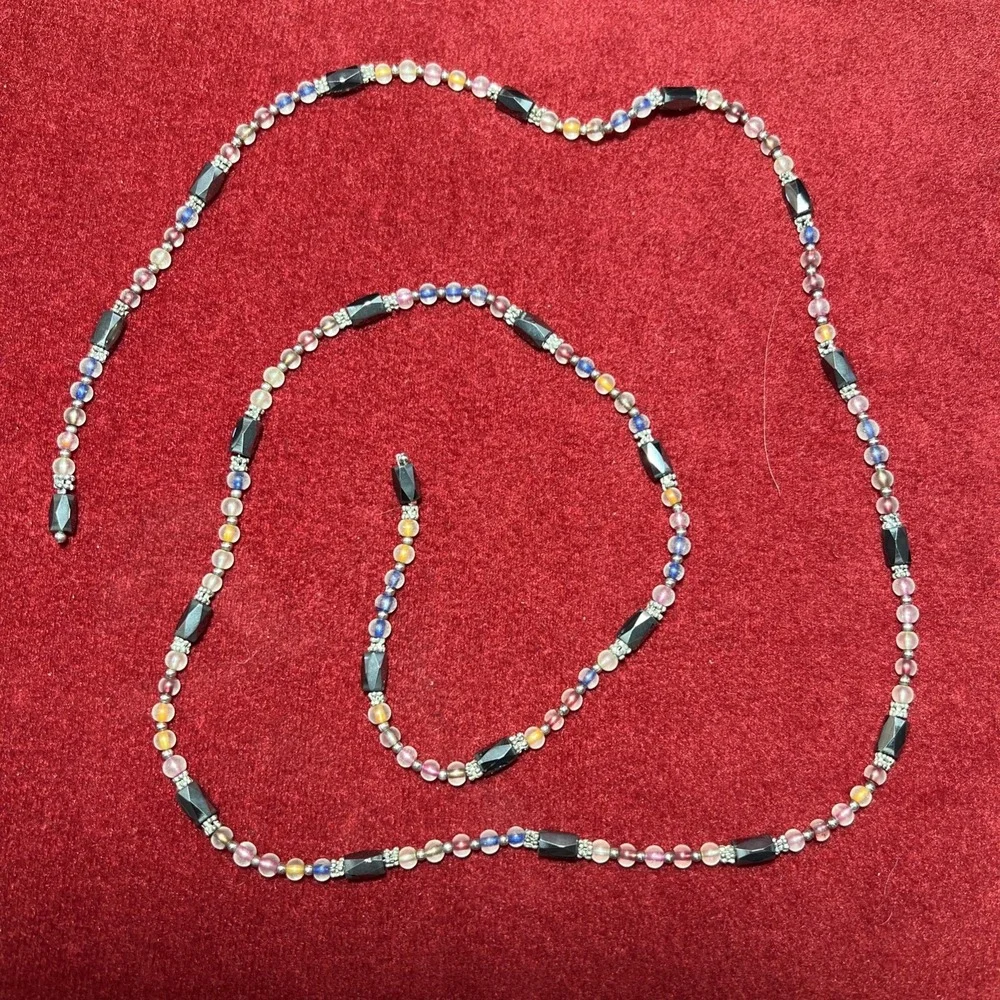 Magnetic Therapy‎ Amethyst Wrap Necklace/Bracelet/Anklet 36